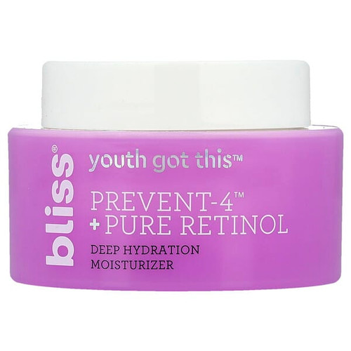 <img alt="Bliss, Youth Got This, Pure Retinol Moisturizer, 1.7 fl oz (50 ml)" title="Bliss, Youth Got This, Pure Retinol Moisturizer, 1.7 fl oz (50 ml),651043300239"