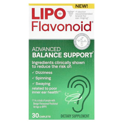 <img alt="Lipo-Flavonoid, Advanced Balance Support, 30 Caplets" title="Lipo-Flavonoid, Advanced Balance Support, 30 Caplets,889476513005"