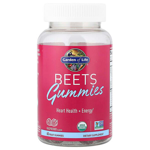 <img alt="Garden of Life, Beets Gummies, Raspberry, 60 Fruit Gummies" title="Garden of Life, Beets Gummies, Raspberry, 60 Fruit Gummies,658010130806"