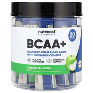 <img alt="Nutricost, Performance, BCAA+, Green Apple, 20 Packets, 0.5 oz (13 g) Each" title="Nutricost, Performance, BCAA+, Green Apple, 20 Packets, 0.5 oz (13 g) Each,810139571933"