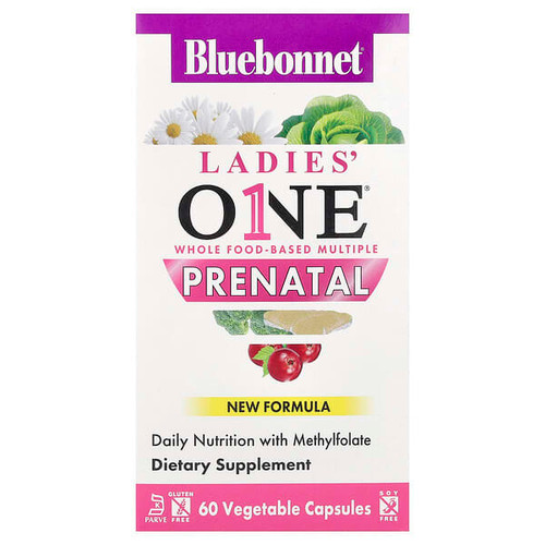 <img alt="Bluebonnet Nutrition, Ladies One, Prenatal, 60 Vegetable Capsules" title="Bluebonnet Nutrition, Ladies One, Prenatal, 60 Vegetable Capsules,743715001725"