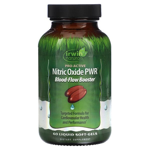 <img alt="Irwin Naturals, Nitric Oxide PWR, Blood-Flow Booster, 60 Liquid Soft-Gels" title="Irwin Naturals, Nitric Oxide PWR, Blood-Flow Booster, 60 Liquid Soft-Gels,840081408537"
