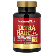 <img alt="NaturesPlus, Ultra Hair Plus with MSM, For Men and Women, 60 Tablets" title="NaturesPlus, Ultra Hair Plus with MSM, For Men and Women, 60 Tablets,097467048348"