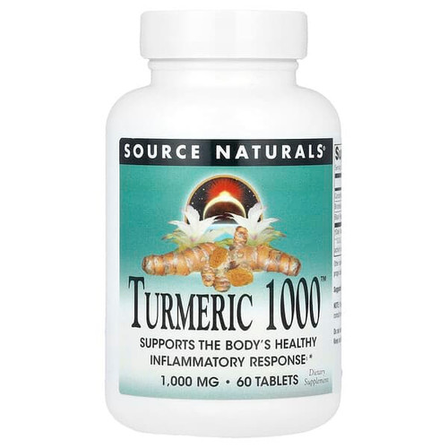 <img alt="Source Naturals, Turmeric 1000, 1,000 mg, 60 Tablets" title="Source Naturals, Turmeric 1000, 1,000 mg, 60 Tablets,021078023708"