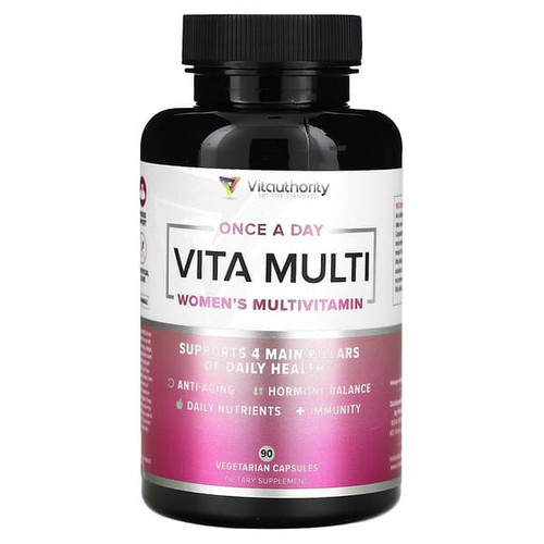 <img alt="Vitauthority, Vita Multi, Womens Multivitamin, 90 Vegetarian Capsules" title="Vitauthority, Vita Multi, Womens Multivitamin, 90 Vegetarian Capsules,856360008336"