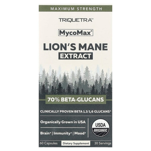 <img alt="Triquetra Health, MycoMax, Lions Mane Extract, Maximum Strength , 60 Capsules (250 mg per Capsule)" title="Triquetra Health, MycoMax, Lions Mane Extract, Maximum Strength , 60 Capsules (250 mg per Capsule),850040354423"