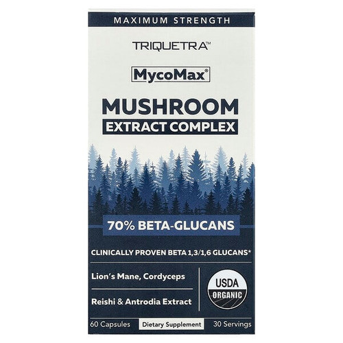 <img alt="Triquetra Health, MycoMax, Mushroom Extract Complex, Maximum Strength, 60 Capsules" title="Triquetra Health, MycoMax, Mushroom Extract Complex, Maximum Strength, 60 Capsules,850040354461"