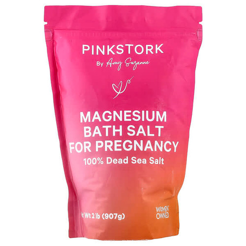 <img alt="Pink Stork, Magnesium Bath Salt For Pregnancy, 2 lb (907 g)" title="Pink Stork, Magnesium Bath Salt For Pregnancy, 2 lb (907 g),850038331443"