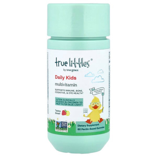 <img alt="True Grace, True Littles, Daily Kids Multivitamin Gummies, Strawberry Lemon, 60 Pectin-Based Gummies" title="True Grace, True Littles, Daily Kids Multivitamin Gummies, Strawberry Lemon, 60 Pectin-Based Gummies,850028009840"