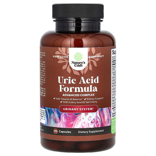 <img alt="Natures Craft, Uric Acid Formula, 90 Capsules" title="Natures Craft, Uric Acid Formula, 90 Capsules,793611598829"