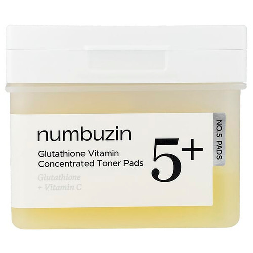 <img alt="Numbuzin, No.5 Glutathione Vitamin Concentrated Toner Pads, 70 Pads, 6.08 fl oz (180 ml)" title="Numbuzin, No.5 Glutathione Vitamin Concentrated Toner Pads, 70 Pads, 6.08 fl oz (180 ml),8809652581781"