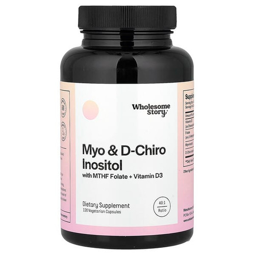 <img alt="Wholesome Story, Myo & D-Chiro Inositol with MTHF Folate + Vitamin D3, 120 Vegetarian Capsules" title="Wholesome Story, Myo & D-Chiro Inositol with MTHF Folate + Vitamin D3, 120 Vegetarian Capsules,860003257814"