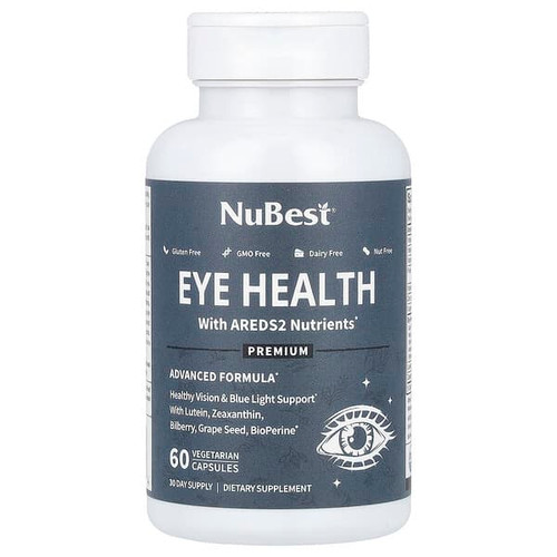 <img alt="NuBest, Eye Health With AREDS2 Nutrients, 60 Vegetarian Capsules" title="NuBest, Eye Health With AREDS2 Nutrients, 60 Vegetarian Capsules,850011016244"