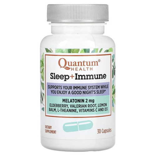 <img alt="Quantum Health, Sleep + Immune, Melatonin, 30 Capsules" title="Quantum Health, Sleep + Immune, Melatonin, 30 Capsules,046985060264"