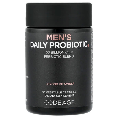 <img alt="Codeage, Mens Daily Probiotic, 30 Vegetable Capsules" title="Codeage, Mens Daily Probiotic, 30 Vegetable Capsules,810196120037"