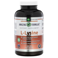 <img alt="Amazing Nutrition, L-Lysine, 1,000 mg, 360 Tablets" title="Amazing Nutrition, L-Lysine, 1,000 mg, 360 Tablets,819209021767"