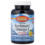 <img alt="Carlson, Wild Norwegian EcoSmart Omega-3, Natural Lemon, 90 Soft Gels" title="Carlson, Wild Norwegian EcoSmart Omega-3, Natural Lemon, 90 Soft Gels,088395018015"