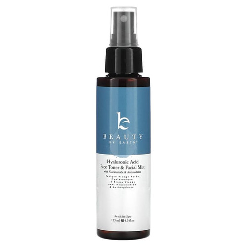 <img alt="Beauty By Earth, Hyaluronic Acid Face Toner & Facial Mist , 4.5 fl oz (133 ml)" title="Beauty By Earth, Hyaluronic Acid Face Toner & Facial Mist , 4.5 fl oz (133 ml),810061950523"