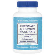 <img alt="The Vitamin Shoppe, Chromax Chromium Picolinate, 200 mcg, 300 Softgels" title="The Vitamin Shoppe, Chromax Chromium Picolinate, 200 mcg, 300 Softgels,766536012114"