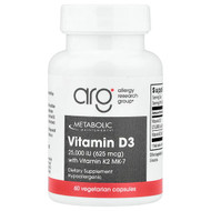 <img alt="Metabolic Maintenance, Vitamin D3 with Vitamin K2 MK-7, 60 Vegetarian Capsules" title="Metabolic Maintenance, Vitamin D3 with Vitamin K2 MK-7, 60 Vegetarian Capsules,838287005292"