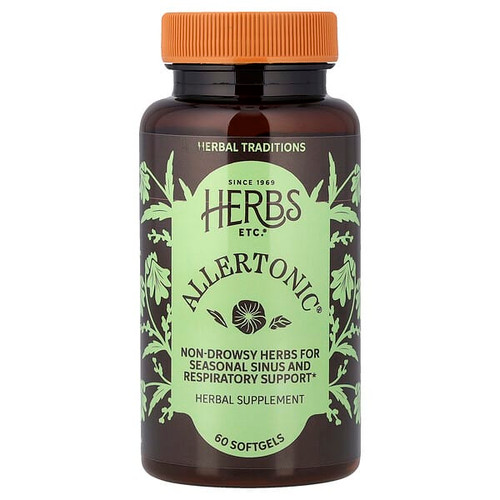 <img alt="Herbs Etc., Allertonic, 60 Softgels" title="Herbs Etc., Allertonic, 60 Softgels,765704501061"