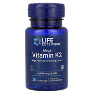 <img alt="Life Extension, Mega Vitamin K2, 45,000 mcg, 30 Capsules" title="Life Extension, Mega Vitamin K2, 45,000 mcg, 30 Capsules,737870241737"