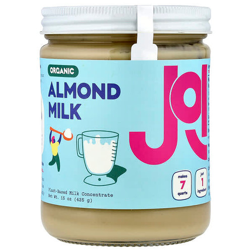 <img alt="JOI, Organic Almond Milk Concentrate, 15 oz (425 g)" title="JOI, Organic Almond Milk Concentrate, 15 oz (425 g),858098008084"