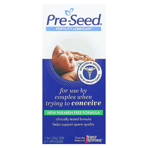 <img alt="Pre-Seed, Fertility Lubricant, 9 Applicators, 1.4 oz (40 g)" title="Pre-Seed, Fertility Lubricant, 9 Applicators, 1.4 oz (40 g),855114000992"
