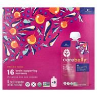 <img alt="Cerebelly, Organic Puree, 6+ Months, Beet, Carrot, Blueberry with Coconut Milk, 6 Pouches, 4 oz (113 g) Each" title="Cerebelly, Organic Puree, 6+ Months, Beet, Carrot, Blueberry with Coconut Milk, 6 Pouches, 4 oz (113 g) Each,850003898629"