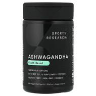<img alt="Sports Research, Ashwagandha, Plant-Based, 60 Veggie Softgels (250 mg per Softgel)" title="Sports Research, Ashwagandha, Plant-Based, 60 Veggie Softgels (250 mg per Softgel),023249091967"