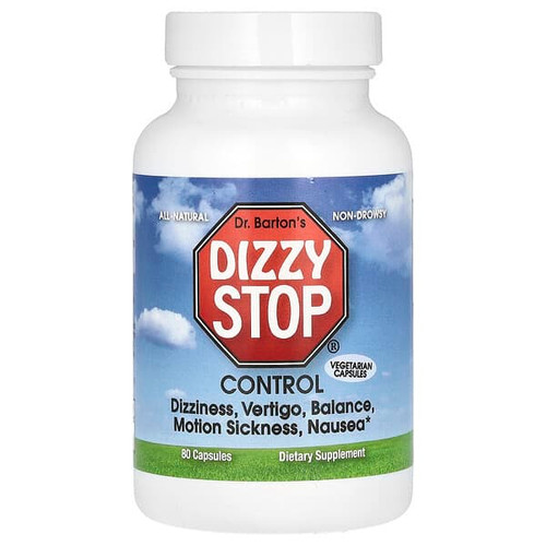 <img alt="Dr. Bartons, Dizzy Stop Control, 80 Capsules" title="Dr. Bartons, Dizzy Stop Control, 80 Capsules,850645002019"