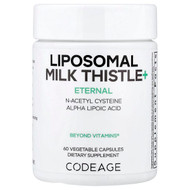 <img alt="Codeage, Eternal, Liposomal Milk Thistle+, 60 Vegetable Capsules" title="Codeage, Eternal, Liposomal Milk Thistle+, 60 Vegetable Capsules,810196120167"