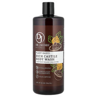 <img alt="Dr. Jacobs Naturals, Plant-Based Rich Castile Body Wash, Organic Shea Butter, 32 oz (946 ml)" title="Dr. Jacobs Naturals, Plant-Based Rich Castile Body Wash, Organic Shea Butter, 32 oz (946 ml),854175005557"