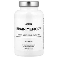 <img alt="Codeage, Amen, Brain Memory, 60 Vegetable Capsules" title="Codeage, Amen, Brain Memory, 60 Vegetable Capsules,850068815173"