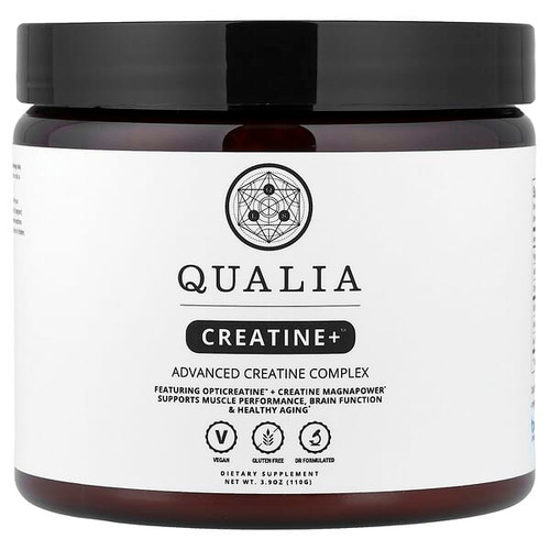 <img alt="Qualia, Creatine+, Advanced Creatine Complex, 3.9 oz (110 g)" title="Qualia, Creatine+, Advanced Creatine Complex, 3.9 oz (110 g),850076691110"