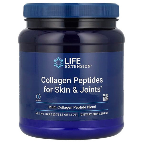 <img alt="Life Extension, Collagen Peptides For Skin & Joints, 12 oz (343 g)" title="Life Extension, Collagen Peptides For Skin & Joints, 12 oz (343 g),737870240808"