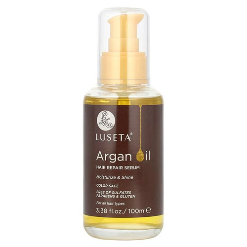 <img alt="Luseta Beauty, Argan Oil, Hair Repair Serum, 3.38 fl oz (100 ml)" title="Luseta Beauty, Argan Oil, Hair Repair Serum, 3.38 fl oz (100 ml),857396004477"