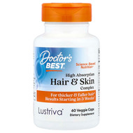 <img alt="Doctors Best, Hair & Skin Complex, 60 Veggie Caps" title="Doctors Best, Hair & Skin Complex, 60 Veggie Caps,753950006324"