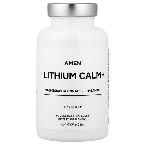 <img alt="Codeage, Amen Lithium Calm+, 60 Vegetable Capsules" title="Codeage, Amen Lithium Calm+, 60 Vegetable Capsules,810196120150"