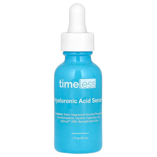 <img alt="Timeless Skin Care, Hyaluronic Acid + Vitamin C Serum, 1 fl oz (30 ml)" title="Timeless Skin Care, Hyaluronic Acid + Vitamin C Serum, 1 fl oz (30 ml),858588004763"