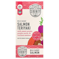 <img alt="Serenity Kids, Wild Caught Salmon Teriyaki with Sweet Potato, Purple Carrot, & Coconut Aminos, 6+ Months, 6 Pouches, 3.5 oz (99 g) Each" title="Serenity Kids, Wild Caught Salmon Teriyaki with Sweet Potato, Purple Carrot, & Coconut Aminos, 6+ Months, 6 Pouches, 3.5 oz (99 g) Each,850000411890"