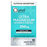 <img alt="Qunol, Ultra Magnesium Glycinate Complex, 250 mg, 60 Coated Tablets" title="Qunol, Ultra Magnesium Glycinate Complex, 250 mg, 60 Coated Tablets,850052593377"