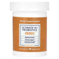 <img alt="The Vitamin Shoppe, Ultimate 10+ Probiotics, 30 Billion CFU, 60 Vegetable Capsules" title="The Vitamin Shoppe, Ultimate 10+ Probiotics, 30 Billion CFU, 60 Vegetable Capsules,766536038213"