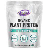 <img alt="Now Foods, Sports, Organic Plant Protein Powder, Unflavored, 1 lb (454 g)" title="Now Foods, Sports, Organic Plant Protein Powder, Unflavored, 1 lb (454 g),733739020772"