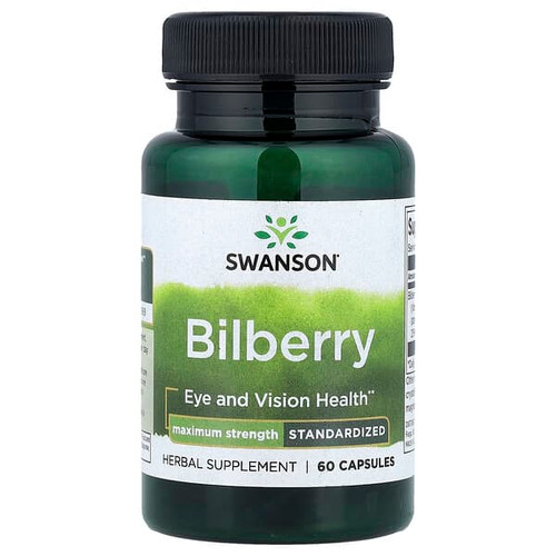 <img alt="Swanson Vitamins, Bilberry, Standardized, 60 Capsules (250 mg per Capsule)" title="Swanson Vitamins, Bilberry, Standardized, 60 Capsules (250 mg per Capsule),087614141152"