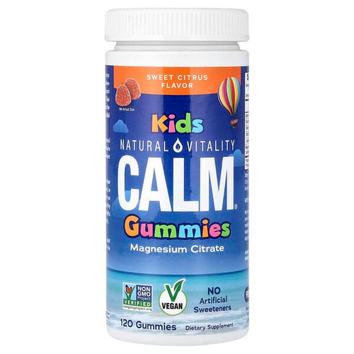 <img alt="Natural Vitality, CALM, Kids Gummies, Sweet Citrus, 120 Gummies (83 mg per Gummy)" title="Natural Vitality, CALM, Kids Gummies, Sweet Citrus, 120 Gummies (83 mg per Gummy),183405043817"