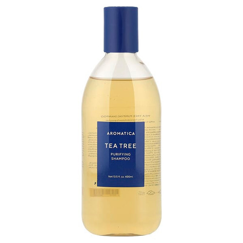 <img alt="Aromatica, Tea Tree Purifying Shampoo, 13.5 fl oz (400 ml)" title="Aromatica, Tea Tree Purifying Shampoo, 13.5 fl oz (400 ml),8809238962768"
