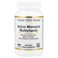 <img alt="California Gold Nutrition, Active Womens Multivitamin with Black Cohosh, Soy Isoflavones, and Cranberry Concentrate, 180 Tablets" title="California Gold Nutrition, Active Womens Multivitamin with Black Cohosh, Soy Isoflavones, and Cranberry Concentrate, 180 Tablets,898220024407"