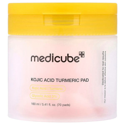 <img alt="Medicube, Kojic Acid Turmeric Pad, 70 Pads" title="Medicube, Kojic Acid Turmeric Pad, 70 Pads,8800289477386"