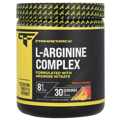 <img alt="Primaforce, L-Arginine Complex, Peach Mango, 8.5 oz (237 g)" title="Primaforce, L-Arginine Complex, Peach Mango, 8.5 oz (237 g),811445021181"